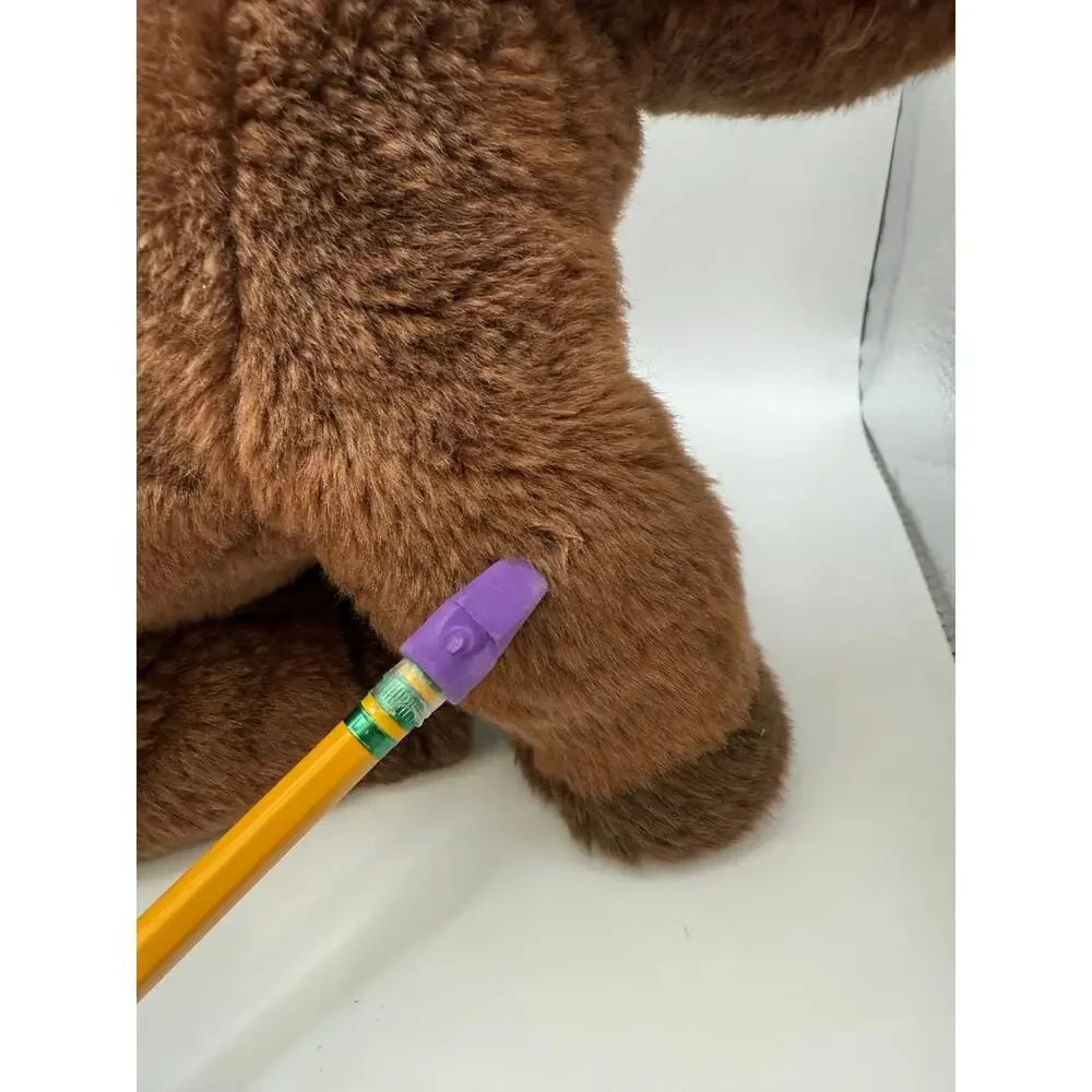 Vintage TY Beanie Buddies Chocolate‎ the Moose Plush Stuffed Animal